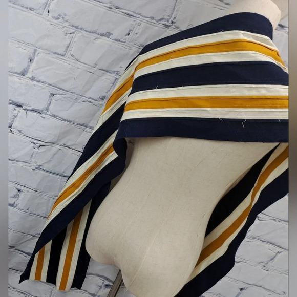 NWT Burberry Scarf Balaton Fabric Striped Multicolor Unisex 81" x 9.5" - Picture 13 of 14